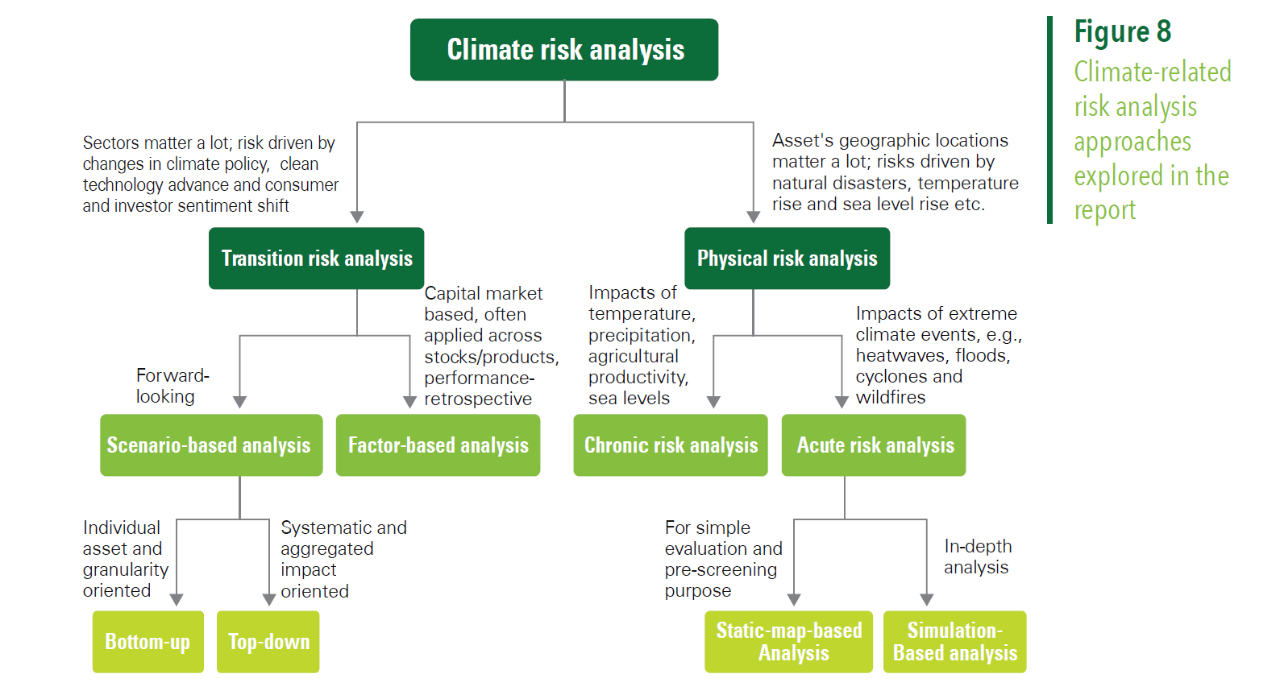 Climate risk analysis decision tree
